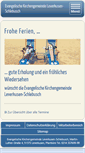 Mobile Screenshot of kircheschlebusch.de