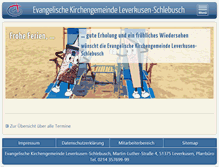 Tablet Screenshot of kircheschlebusch.de